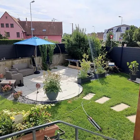 Maison Familiale Avec Exterieur Dom wakacyjny Sélestat